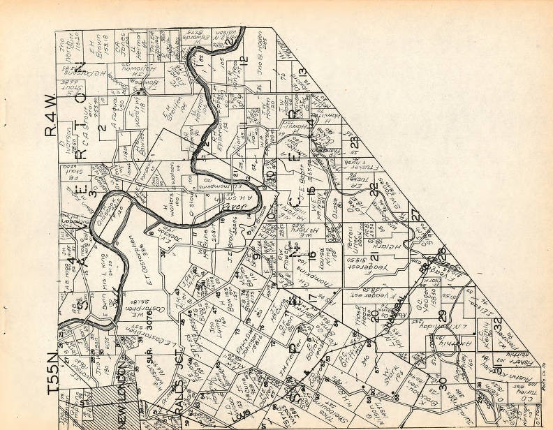 1930 Ralls County Map